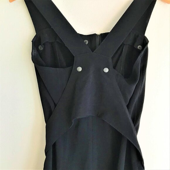 Sarah Pacini Black Button Down Dress - Picture 2 of 5